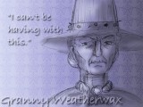 Granny Weatherwax by Monica Joria