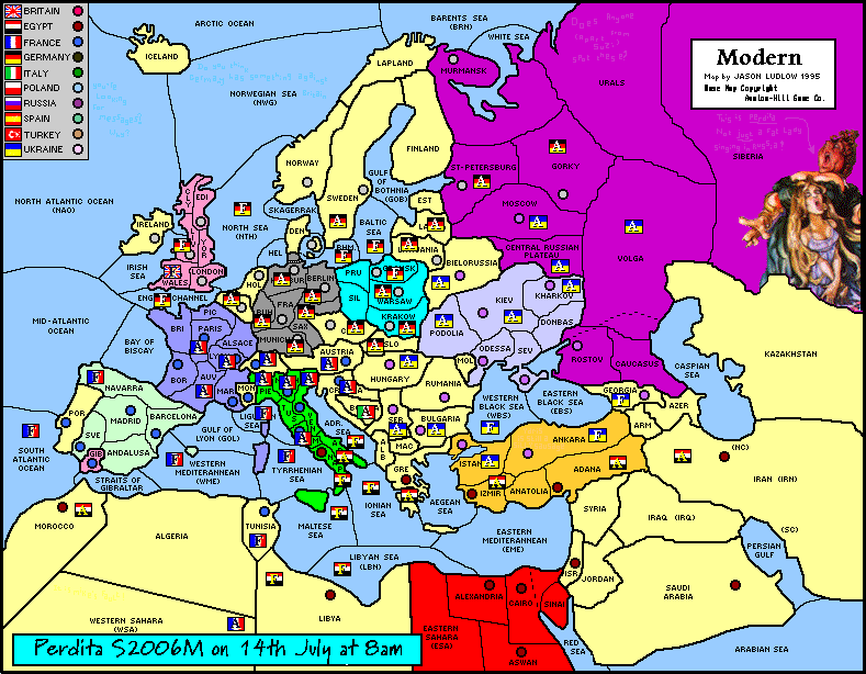 The state of play in the 'Perdita' Game at the end of 2005